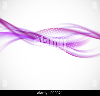 Abstract sfondo violetto. Illustrazione luminoso Foto Stock
