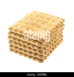 Panificio - Biscuit puzzle / Sweet Food - Panificio isolato su bianco Foto Stock