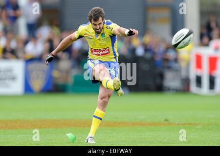 10.05.2014. Clermont-Ferrand, Auvergne, Francia. Top 14 Rugby Union. Clermont Ferrand rispetto a Castres . (Clermont) vs (castres) Foto Stock