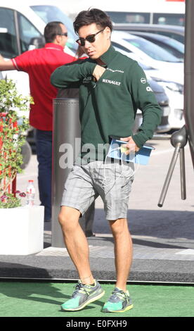 Barcellona, Spagna. Il 10 maggio, 2014. FIA Formula 1 Gran Premio di Spagna. In arrivo per la giornata di qualificazione, Kamui Kobayashi (JPN) Caterham F1 team © Azione Sport Plus/Alamy Live News Foto Stock