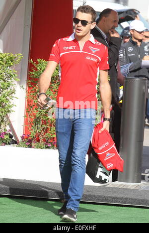 Barcellona, Spagna. Il 10 maggio, 2014. FIA Formula 1 Gran Premio di Spagna. In arrivo per la giornata di qualificazione, Jules Bianchi (FRA) Marussia F1 Team © Azione Sport Plus/Alamy Live News Foto Stock