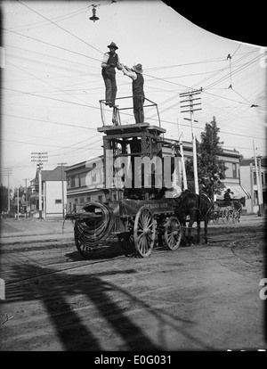 Torre auto da qualche parte negli Stati Uniti Foto Stock