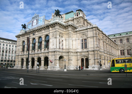 Vienna, opera , Wien, Oper Foto Stock