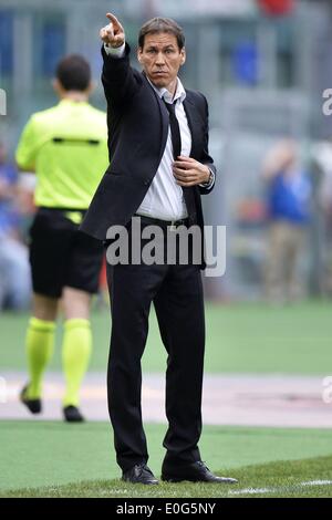 Roma, Italia. 11 Maggio, 2014. Di calcio della Serie A. Gioco finale di stagione. Come Roma contro la Juventus. Rudi Garcia Roma Credito: Azione Sport Plus/Alamy Live News Foto Stock