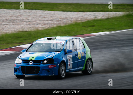 Malaysian Super Serie (MSS) automobili Round 2 a Sepang circuiti internazionali (SIC) Sepang, Malesia. Il 11 maggio 2014. Foto Stock