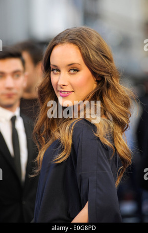 Aprile Pearson assiste gli X-MEN: GIORNI DI FUTURO PASSATO UK PREMIERE su 12/05/2014 di Odeon Leicester Square, Londra. Persone pictur Foto Stock