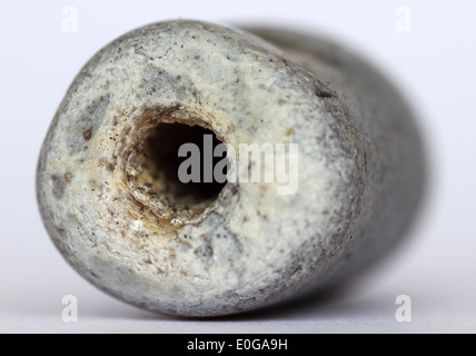 Eroso la selce pebble noto nel Suffolk come hag sassi o pietre sommatore Foto Stock