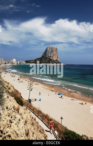 Penon de Ifach, Calp, PROVINCIA Alicante, Spagna Foto Stock