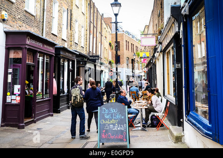 Camden Passage a Islington a Londra, Regno Unito. Foto Stock