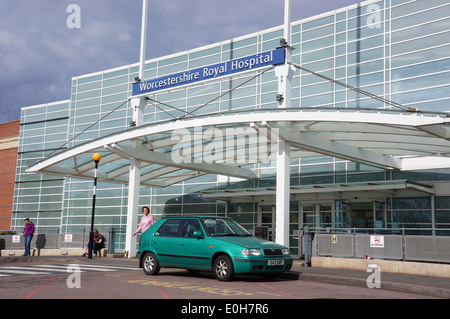 Worcester Royal Hospital, Worcester nhs, Worcester ospedale Foto Stock