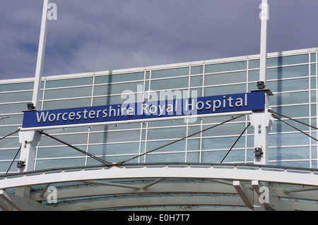 Worcester Royal Hospital, Worcester nhs, Worcester ospedale Foto Stock