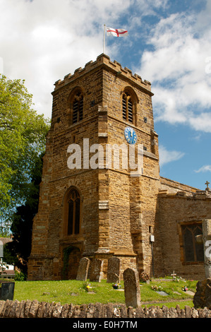 San Colombano è la Chiesa, Collingtree, Northamptonshire, England, Regno Unito Foto Stock