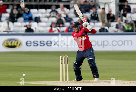 Chelmsford, Regno Unito. 13 Maggio, 2014. Ben Foakes in azione di ovatta durante l'Essex aquile e Sri Lanka Tour partita dall'Essex County Ground, Chelmsford Credito: Azione Sport Plus/Alamy Live News Foto Stock