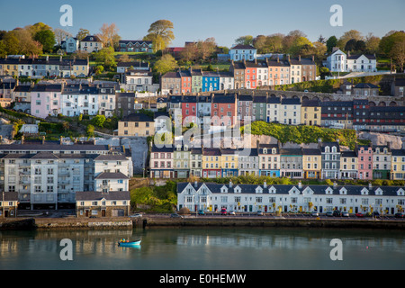 Città portuale di Cobh - RMS Titanic il porto finale della chiamata, nella contea di Cork, Irlanda Foto Stock