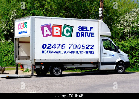 ABC auto noleggio van England Regno Unito Foto Stock