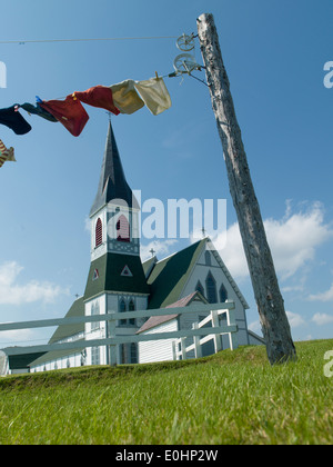 San Paolo Chiesa anglicana, Trinità, Bonavista Penisola, Terranova e Labrador, Canada Foto Stock