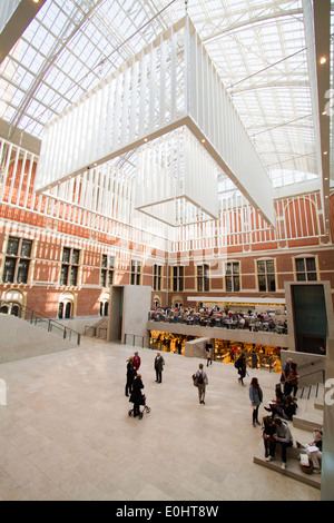 Il Rijksmuseum di Amsterdam Paesi Bassi Foto Stock