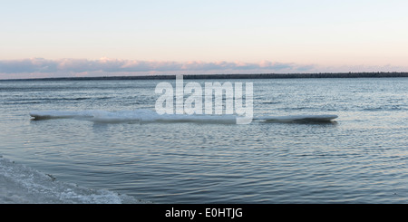 Il Lago Winnipeg, hecla mola parco provinciale, Manitoba, Canada Foto Stock