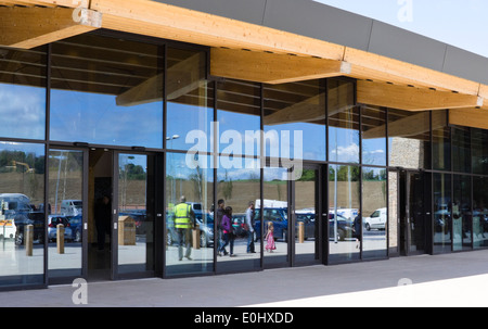 Il nuovo Gloucester stazione di servizio autostradale sulla M5 Gloucestershire England Regno Unito Foto Stock