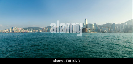 Edifici alti in Isola di Hong Kong Foto Stock