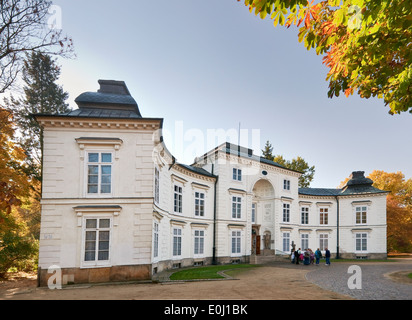 Palazzo Myslewicki al Parco Lazienki a Varsavia, Polonia Foto Stock