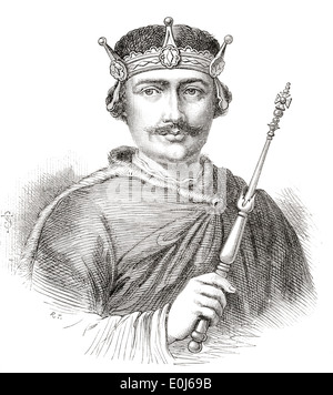 Guglielmo II, aka William Rufus o William Rossa, c. 1056 - 1100. Re d'Inghilterra. Foto Stock