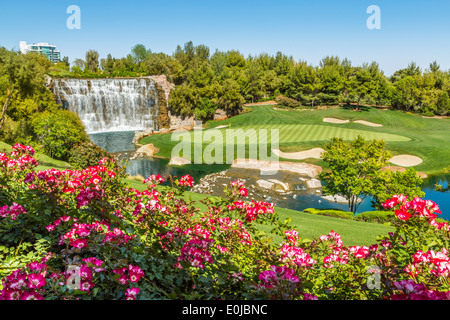 Il Wynn Las Vegas Golf Course ha chiuso il 17 2017 dicembre per creare il Wynn Paradise Park, un progetto di sviluppo da 1,5 miliardi di dollari a Las Vegas Nevada USA Foto Stock