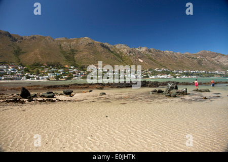 Spiaggia di Gordons Bay, Western Cape, Sud Africa Foto Stock