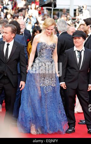 Cannes, Ca, Francia. 14 Maggio, 2014. Nicole Kidman in apertura.Cannes Film Festival 2014.Cannes, Francia.Maggio 14, 2014. Credito: Roger Harvey/Globe foto/ZUMAPRESS.com/Alamy Live News Foto Stock