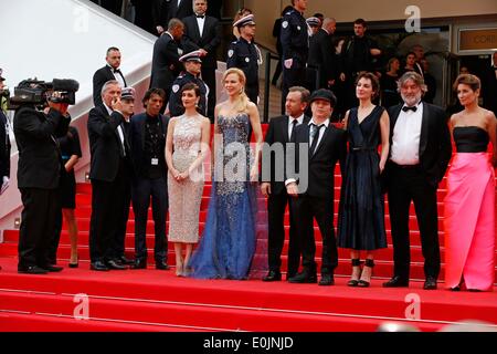 Cannes, Ca, Francia. 14 Maggio, 2014. Apertura.Cannes Film Festival 2014.Cannes, Francia.Maggio 14, 2014. Credito: Roger Harvey/Globe foto/ZUMAPRESS.com/Alamy Live News Foto Stock