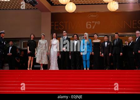 Cannes, Ca, Francia. 14 Maggio, 2014. Apertura.Cannes Film Festival 2014.Cannes, Francia.Maggio 14, 2014. Credito: Roger Harvey/Globe foto/ZUMAPRESS.com/Alamy Live News Foto Stock