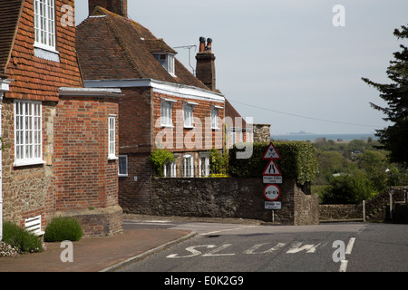 High Street, Winchelsea, East Sussex, Inghilterra Foto Stock