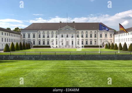 Bellevue Palace, la residenza ufficiale del Presidente della Repubblica federale di Germania e a Berlino. Foto Stock