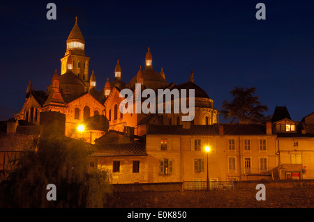 Perigueux, San Front cattedrale, sito Patrimonio Mondiale dell'UNESCO, Perigord Blanc, Dordogne, Aquitania, in Francia, in Europa Foto Stock