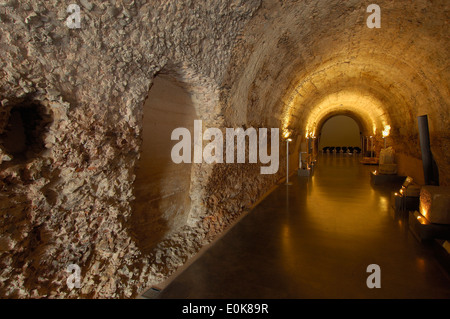 Astorga, Asturica Augusta, Museo Romano, la Ergastula, Cammino di Santiago di Compostela, Route d'argento, provincia di León, Castilla y Leon, Spagna Foto Stock