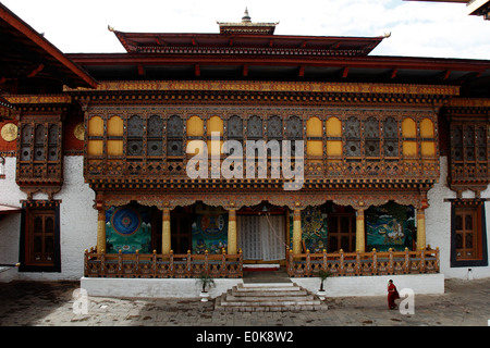 Punakha Dzong interno Foto Stock