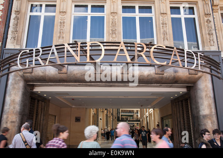 Grand Arcade Shopping Centre, St Andrews Street; Cambridge; Inghilterra; Regno Unito Foto Stock