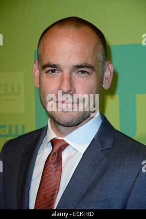 Paul Blackthorne presso gli arrivi per la rete di CW 2014 iniziali di presentazione, l'Hotel Londra, New York, NY Maggio 15, 2014. Foto di: Derek Storm/Everett Collection Foto Stock