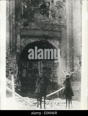 Ottobre 10, 1917 - 50esimo anniversario della Rivoluzione di Ottobre: è 50 anni fa il 26 ottobre 8 novembre in Russia che la Rossa Gu Foto Stock