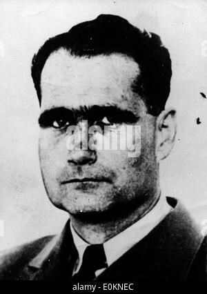 Gen 01, 1930 - Germania - File foto: circa trenta-1940s. File foto un ritratto del leader nazista Rudolf Hess. Foto Stock