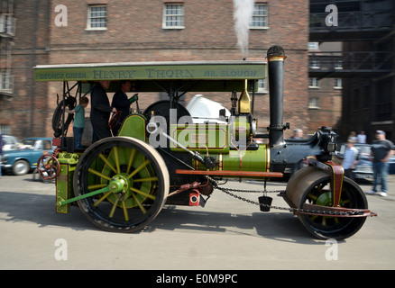 Chatham Dockyard classic car show Foto Stock