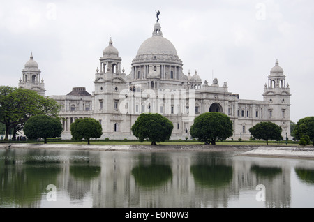 Victoria Memorial, Calcutta, West Bengal, India Foto Stock