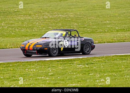 Racing a Ty Croes Anglesey North Wales UK Foto Stock