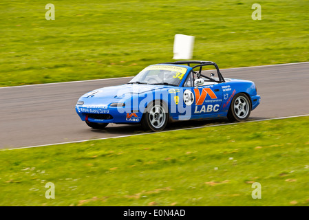 Racing a Ty Croes Anglesey North Wales UK Foto Stock