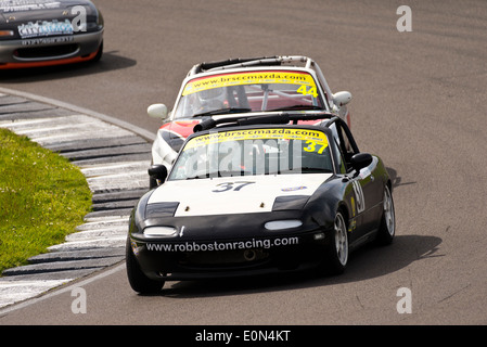 Racing a Ty Croes Anglesey North Wales UK Foto Stock