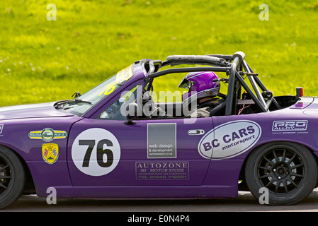 Racing a Ty Croes Anglesey North Wales UK Foto Stock