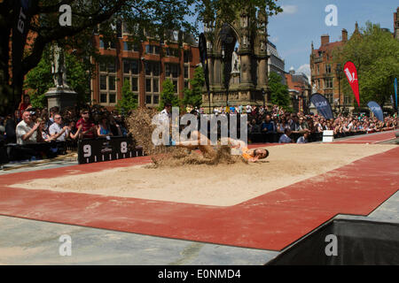 Manchester, Regno Unito. Il 17 maggio 2014. Il 2014 Grande città giochi, Manchester Credito: Steven Purcell/Alamy Live News Foto Stock