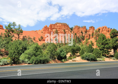 Red canyon percorso USA Foto Stock