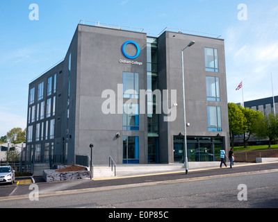 Parte del College di Oldham Campus nuova build, Oldham, Greater Manchester, UK. Foto Stock