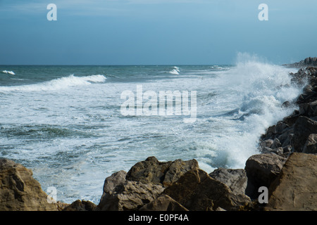 Costa di med in Castillo Foto Stock